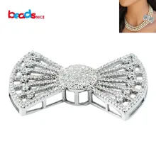 Beadsnice sterling silver jewelry wholesale for beads bridal necklace women luxury micro pave 925 silver pendant ID30058