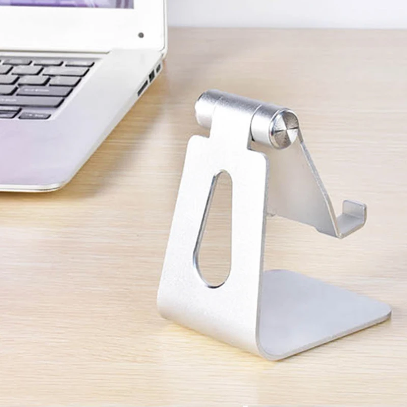 

Universal Mini Smartphone Desktop Stand For iPhone 7 X XR XS Max Aluminum Table Stand For Xiaomi For Redmi Note 7 Phone Holder