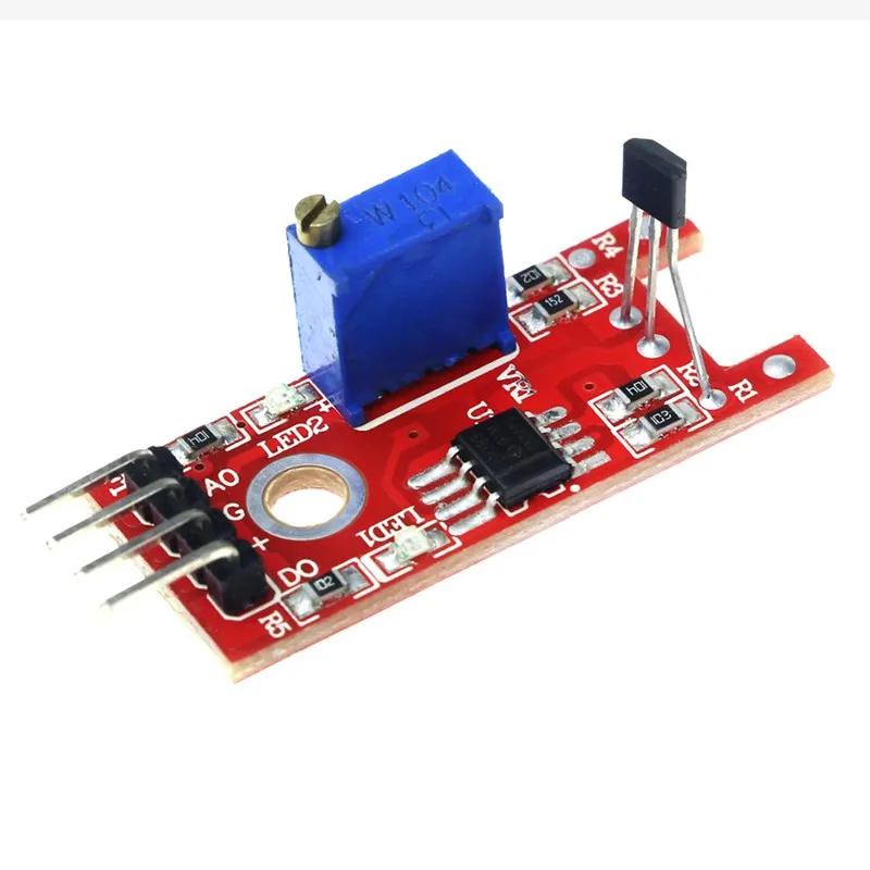 KY 024 Linear Hall Magnetic Sensor Module Hall Sensor Module-in ...