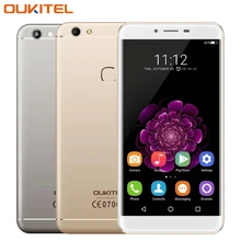Original Oukitel U15S 4G Mobile Phone RAM 4GB ROM 32GB MT6750 Octa Core 5.5 inch Android 6.0 13.0MP Fingerprint Smartphone