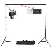 Хорошее качество 2.6 м x 3 м Pro фотографии фото фонов Fond Поддержка Системы Подставки для фото видео студии + сумка для переноски