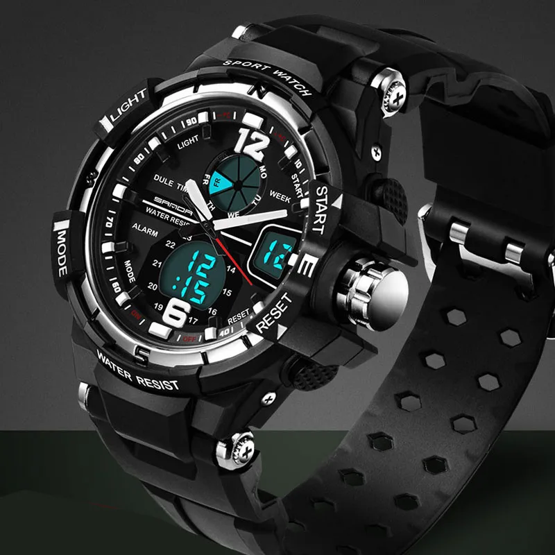 

2018 Sports Clock Mens Watch Top Luxury Brand G Style Waterproof Military Watch Shock Led Digital Watches Men Relogio Masculino