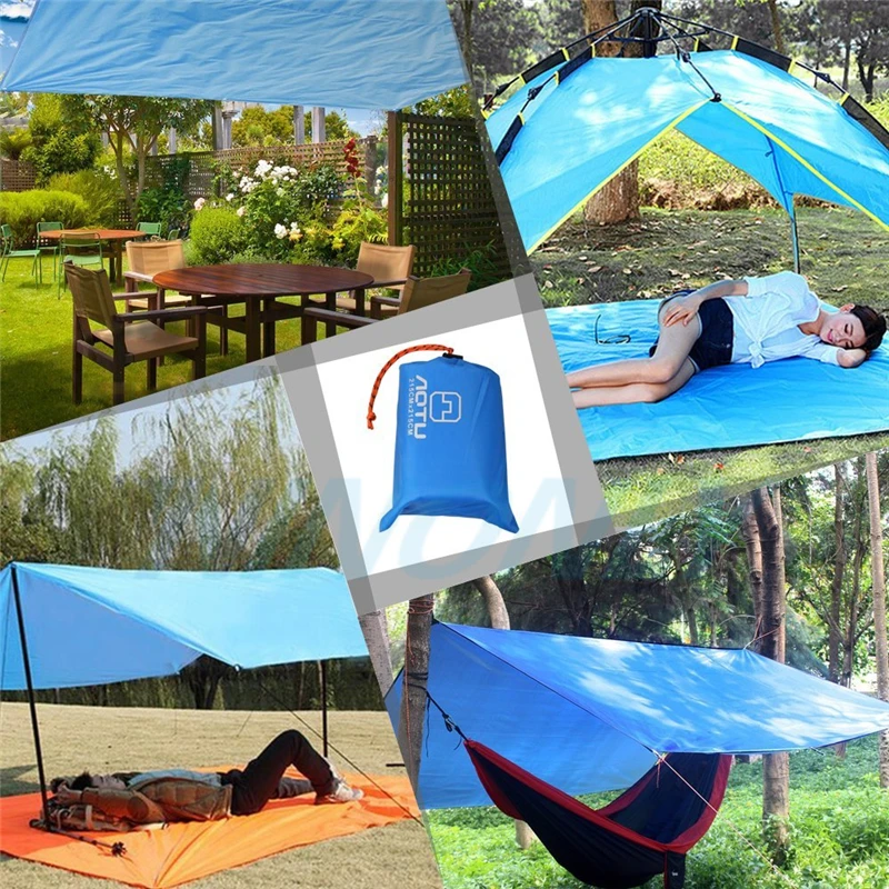Походное пляжное одеяло для путешествий, портативный складной водонепроницаемый матрас с сумкой для хранения кемпинга, пикника, палатка для барбекю