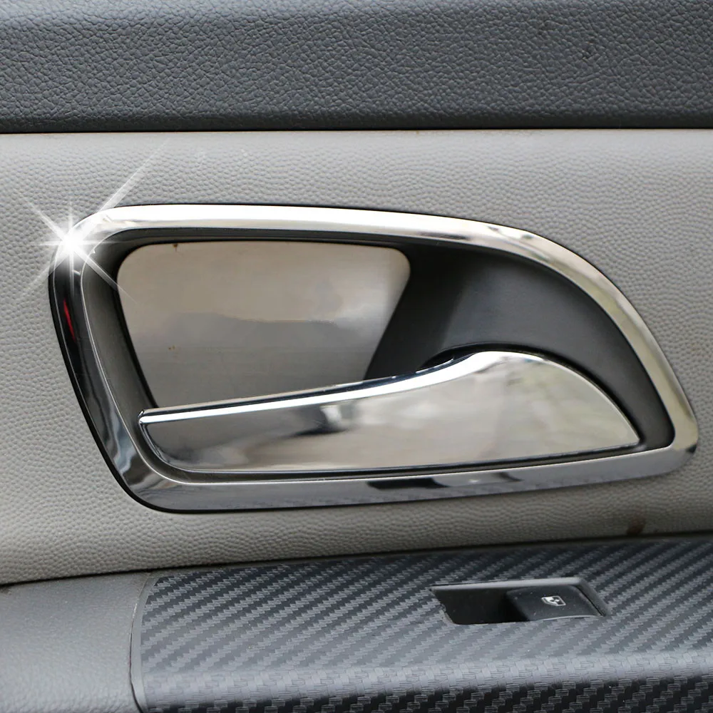 

Jameo Auto 4Pcs Stainless Steel Car Door Handle Cover for Chevrolet Cruze Sedan Hatchback 2009 - 2016 Interior Door Trim Sticker