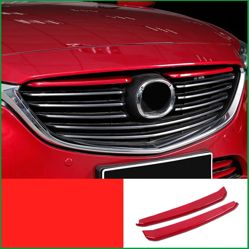 Автостайлинг Автозапчасти для Mazda 6 M6 Atenza 2017 ABS передняя Центральная решетка гриль