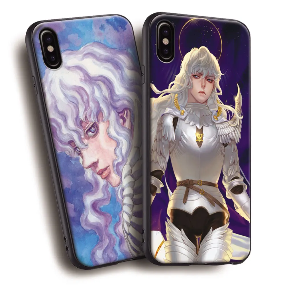 

Griffith Berserk Soft Silicone Phone Case Cover Shell For Apple iPhone 5 5s SE 6 6s 7 8 Plus X 10