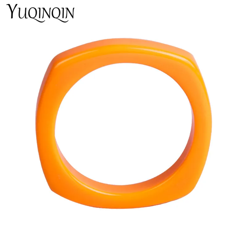 

Vintage Resin Cuff Bracelet Bangles for Women 2019 New Fashion Jewelry Geometric Fluorescent Color Acrylic Wedding Party Bangle