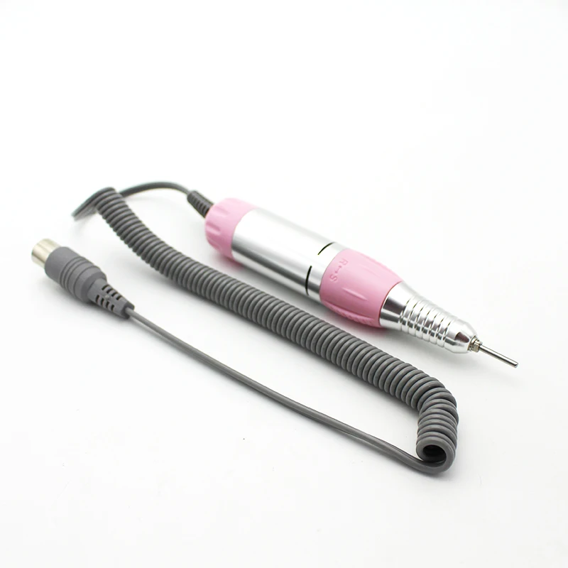 Ceny Pro Electric Nail Art wiertarka Pen DC 12V uchwyt pilnik polski maszyna do mielenia rękojeść Manicure narzędzie do pedicure akcesoria do wiertarek do paznokci