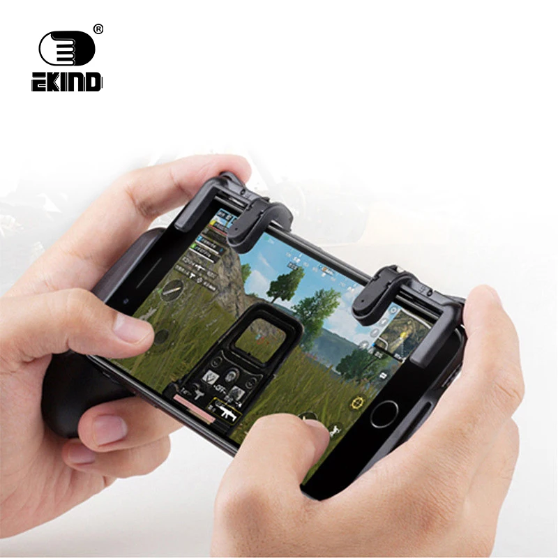 

EKIND PUBG Game Gamepad For Universal Mobile Phone Game Controller Shooter Trigger Fire Button For IOS iPhone X 8 7 6 Samsung