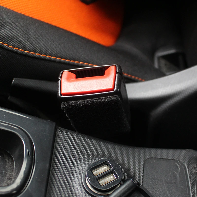 4 шт./компл. наклейка на розетку ремня безопасности для Mercedes Smart Forfour Fortwo 453 451 450
