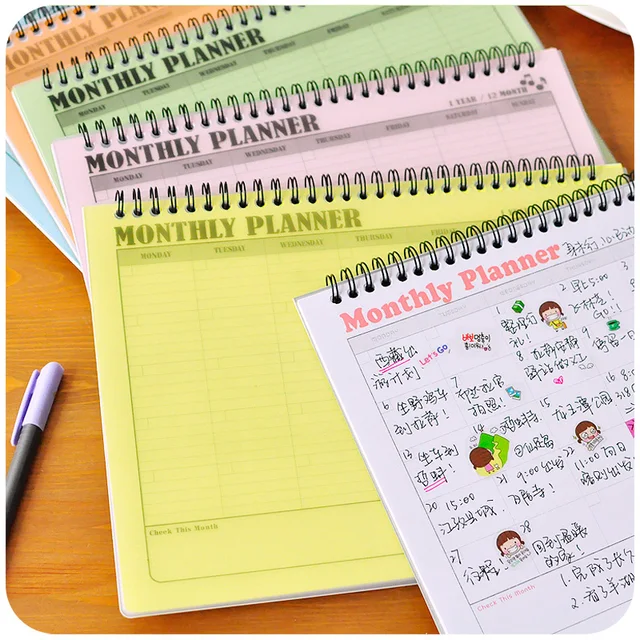monthly planner book