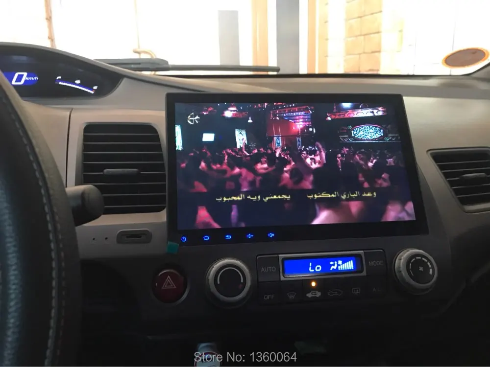 Best Nedehe 2G+32G Android 8.1 Quad core 10.1 inch for Honda Civic 2006-2011 car radio dvd gps navigation car console audio player 2