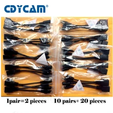 20pcs(10pair) POE Adapter cable screened POE switch POE Splitter Injector Power supply 12-48v synthesizer separator combiner