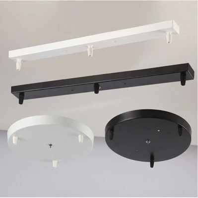 buy pendant lighting. roundrectangle plate for diy pendant light whiteblackchromebronze iron buy lighting v