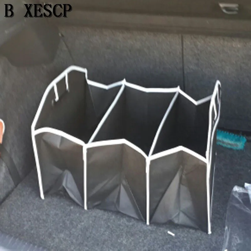BXESCP Горячая корзина для хранения автомобиля сумка для хранения багажника продовольственный автомобиль продукты по уходу автомобиль складной мешок автомобильный мусорный пакет