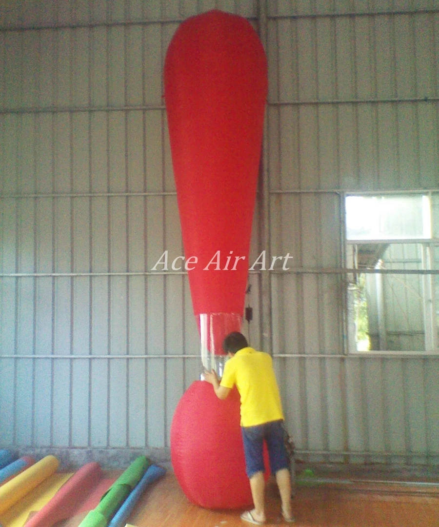  standing Inflatable advertising replica Inflatable Exclamation point for Advertising