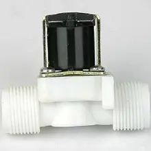 1/" нейлоновый Пластиковый Солнечный электромагнитный клапан, нормально закрытый, 12VDC, 24VDC, 110VAC, 220VAC электромагнитный клапан