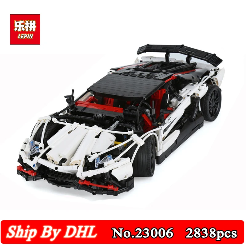

2838pcs Building Blocks Kits LEPIN 23006 Technic Car Series MOC-3918 The Hatchback Type Racing Model Boy Toys compatible LegoING