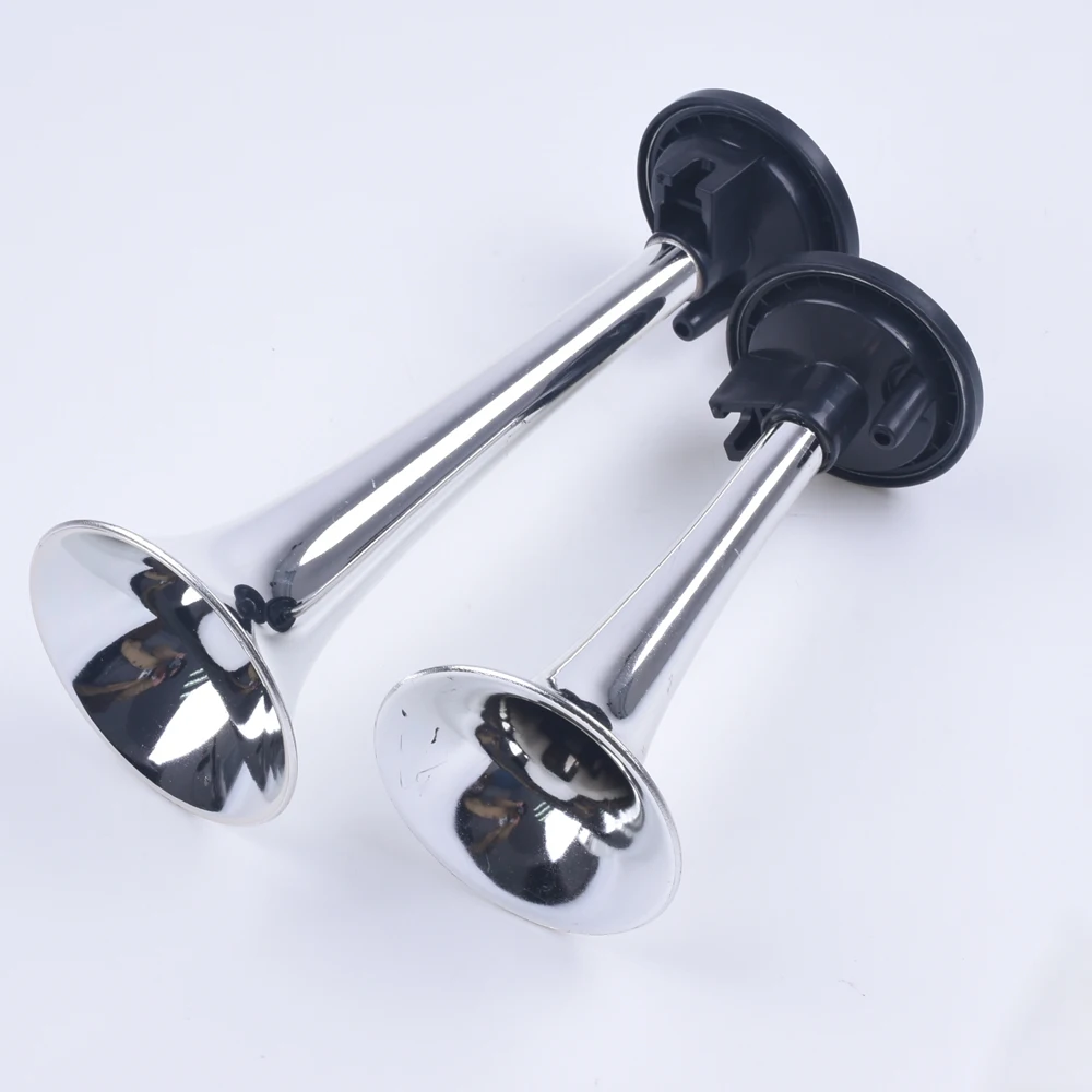  Dual Trumpet Air Horn Car Vehicle Truck Train Lorry Boat Super Loud 12 V with Compressor