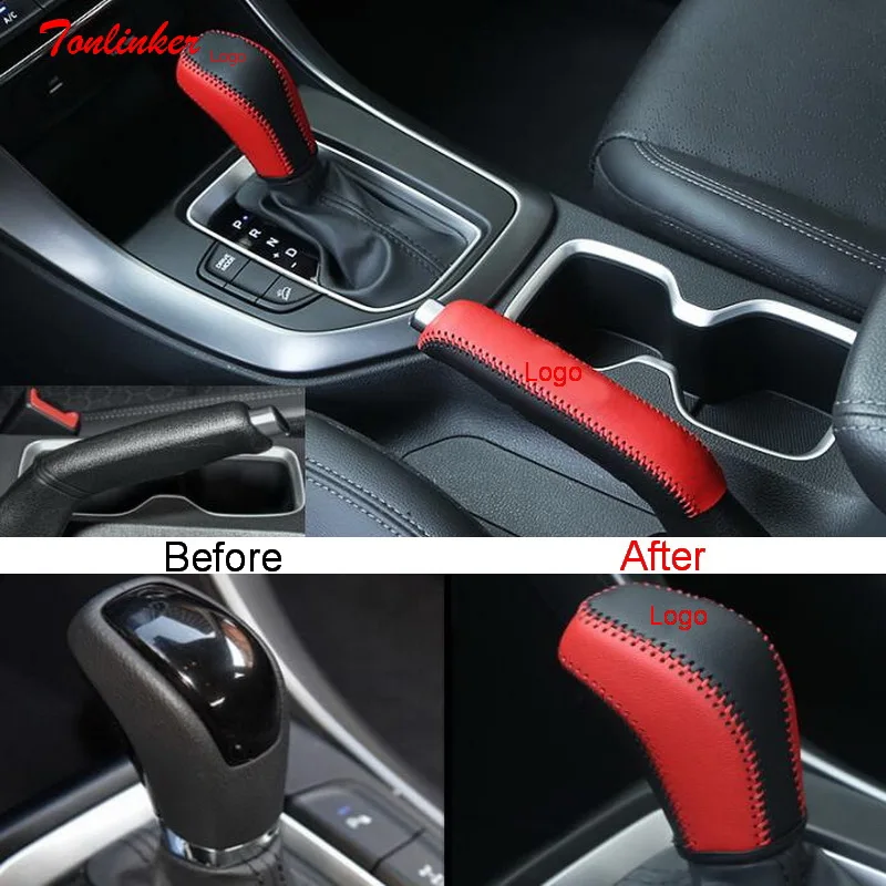 Чехол наклейка Tonlinker для Hyundai IX35 2018 19 автомобильный Стайлинг 2 шт. воротники
