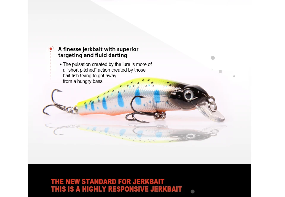 Retail A+ fishing lures, assorted colors, minnow crank  80mm 8.5g,magnet system. bearking 2016 hot model crank bait