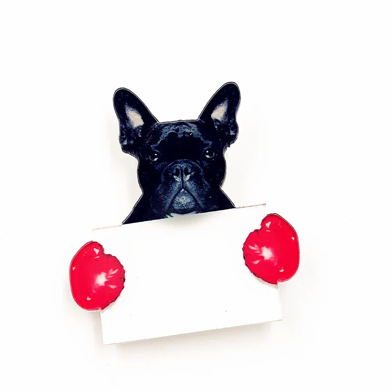 12 шт./компл. Милая Собака Kawaii значок Harajuku акриловые значки мультфильм рюкзак значки на булавке украшения из ткани бейджи на костюм