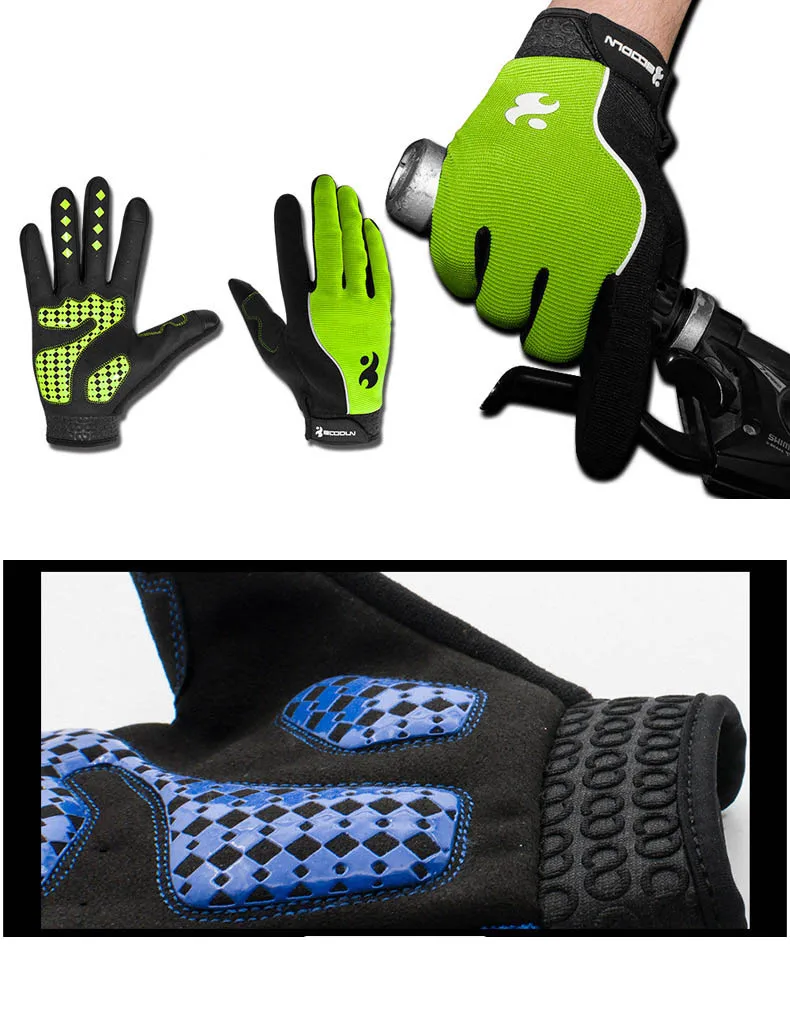 Велоспорт бег перчатки на длинные пальцы перчатки для мотоцикла для велосипедные перчатки для езды на горном велосипеде Сенсорный экран перчатки «MTB» h37