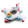 Baby Swimming Ring Kids Inflatable PVC Swim Circle Cartoon Airplane Seat Boat Floating Pool Accessories For Toddler Toys 4