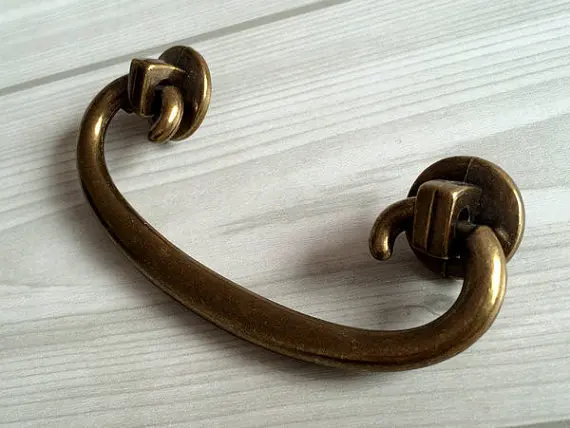 3" drawer pulls handles pull bail antique bronze rustic cabinet