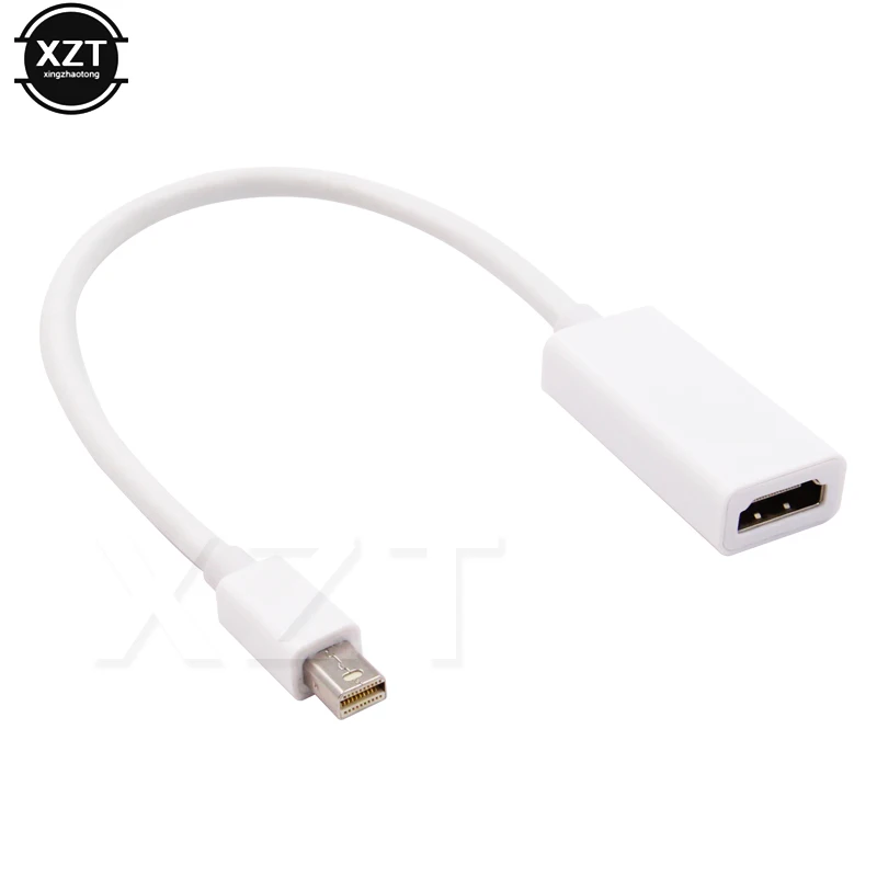 

AT 1PCS Thunderbolt DP Male to HDMI Female Adapter Converter Cable Mini DisplayPort Display Port For Apple Mac Macbook Pro Air
