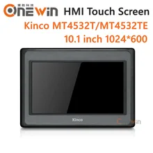 Kinco mt4532te mt4532t hmi tela de toque 10.1 polegada 1024*600 ethernet 1 usb host nova interface da máquina humana