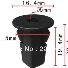 200 шт. Винт Втулка для Tacoma, T100& 4runner 1992 для Chevroler Nova для Приам и Pontiac Vibe 1985-на автомобильные пластиковые зажимы