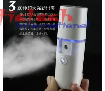 

by dhl or ems 100 pcs care Health Spa Nano Spray Mist Facial Steamer Beauty Hydrating Water Portable
