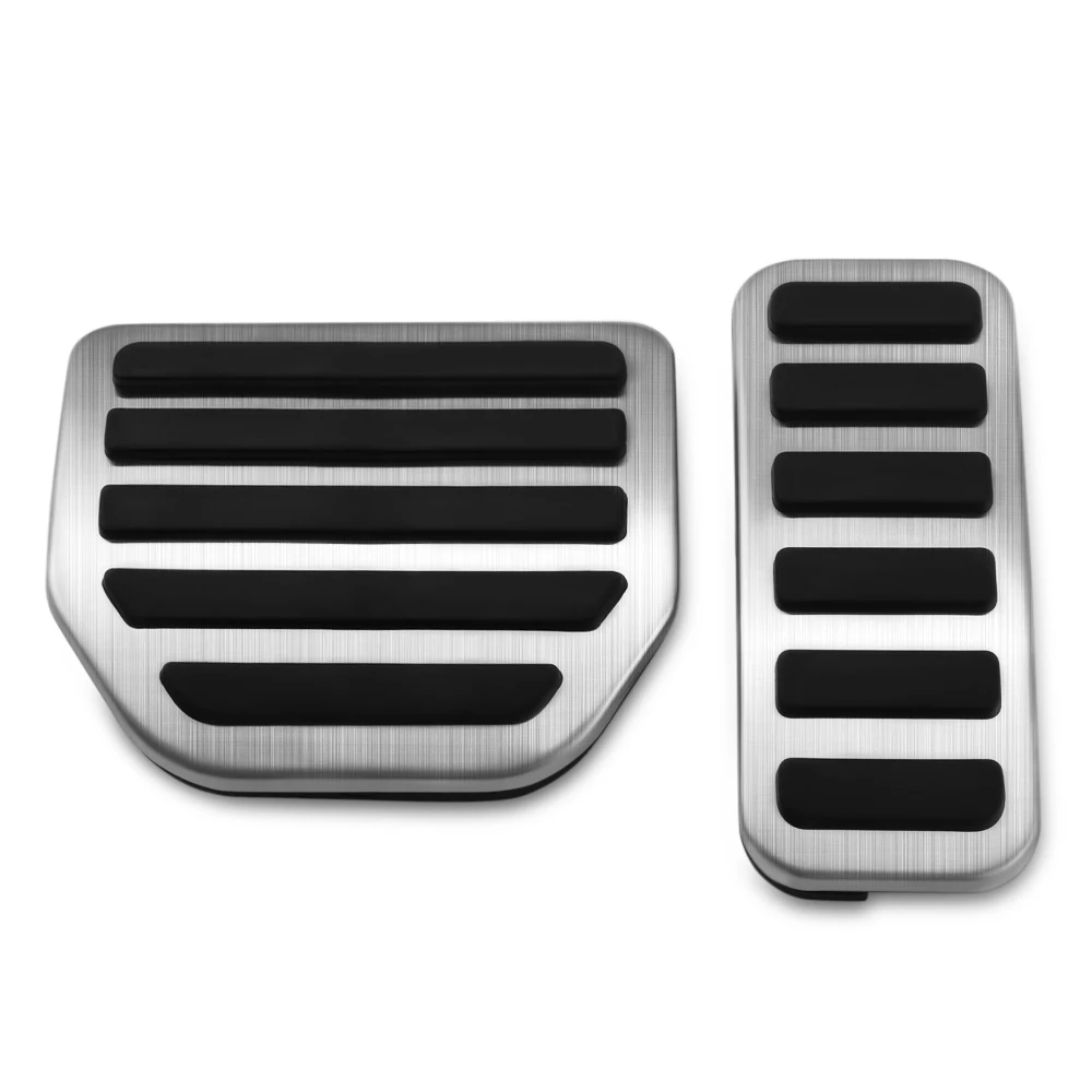 Накладка на педаль тормоза из нержавеющей стали для Land Rover Range Rover Sport 2004- аксессуары для стайлинга автомобилей - Название цвета: 2pcs