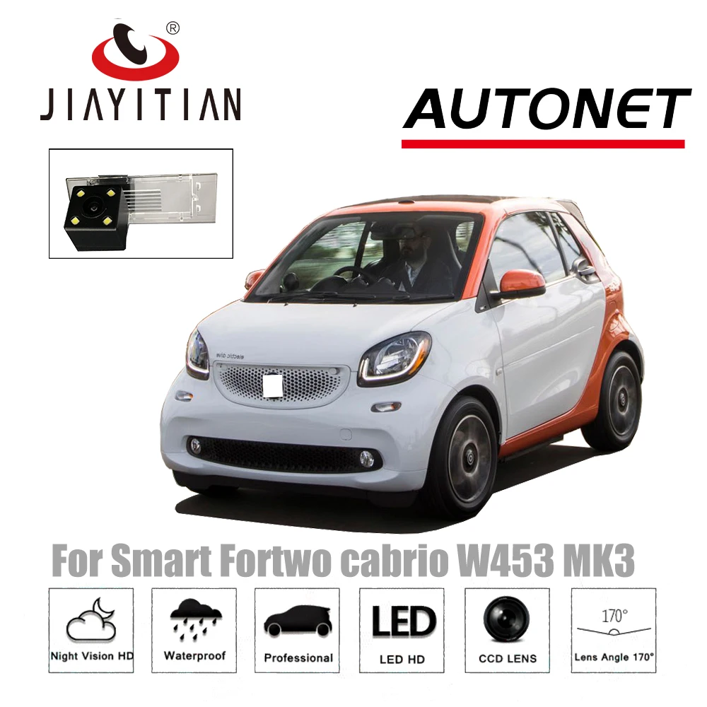 JIAYITIAN задняя камера для Smart Fortwo cabrio W453 2014 2015 2016 2017 2018/CCD ночное видение/камера