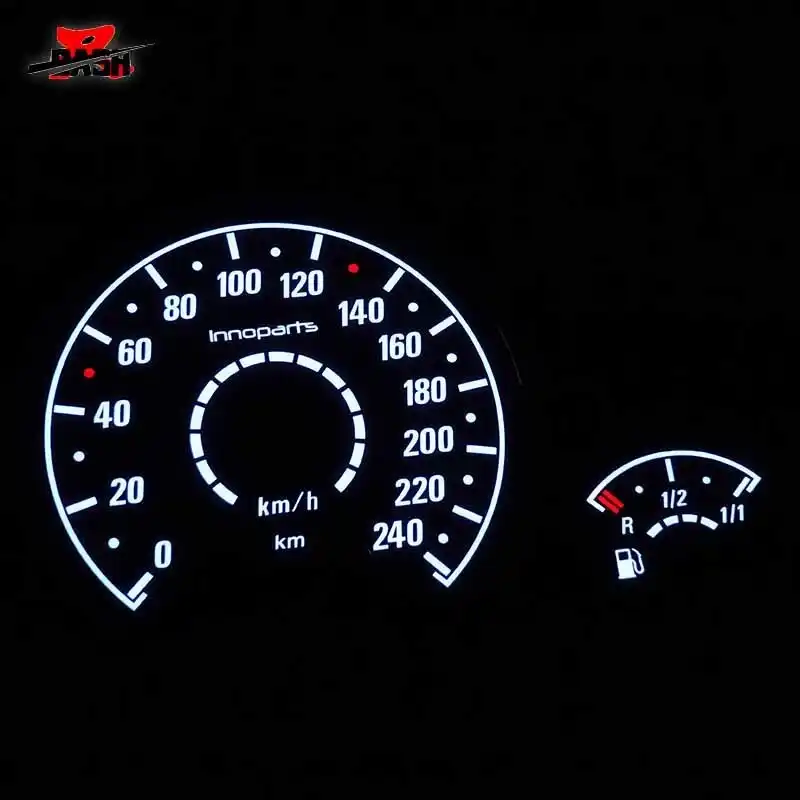 Dash El Medidor De Brillo Para Opel Astra G 1998 2005 Panel De Luz Inverso Negro Blanco 1301133k Velocimetros Aliexpress