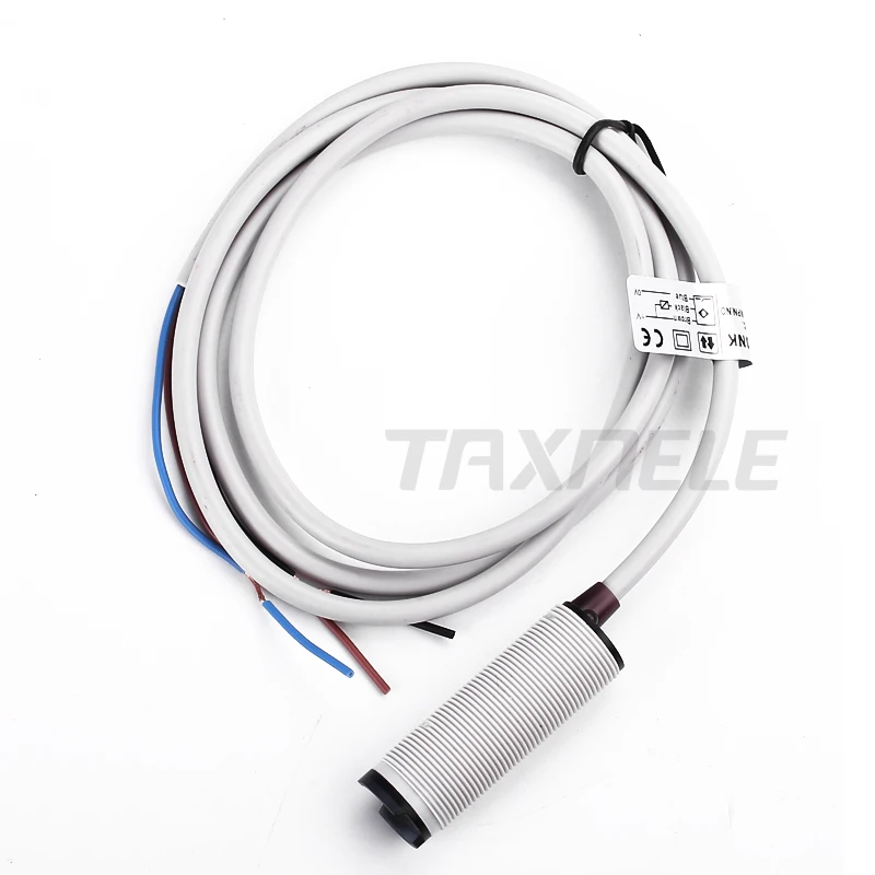 

E18-D80NK Infrared Obstacle Avoidance Photoelectric Sensor 5VDC 6-36VDC Proximity Switch 3-80cm Detection Range Adjustable