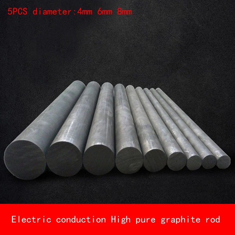 5 шт. карбоновые электроды диаметр 4 мм 6 8 мм|rod electrodes|rod electricrod 8mm |
