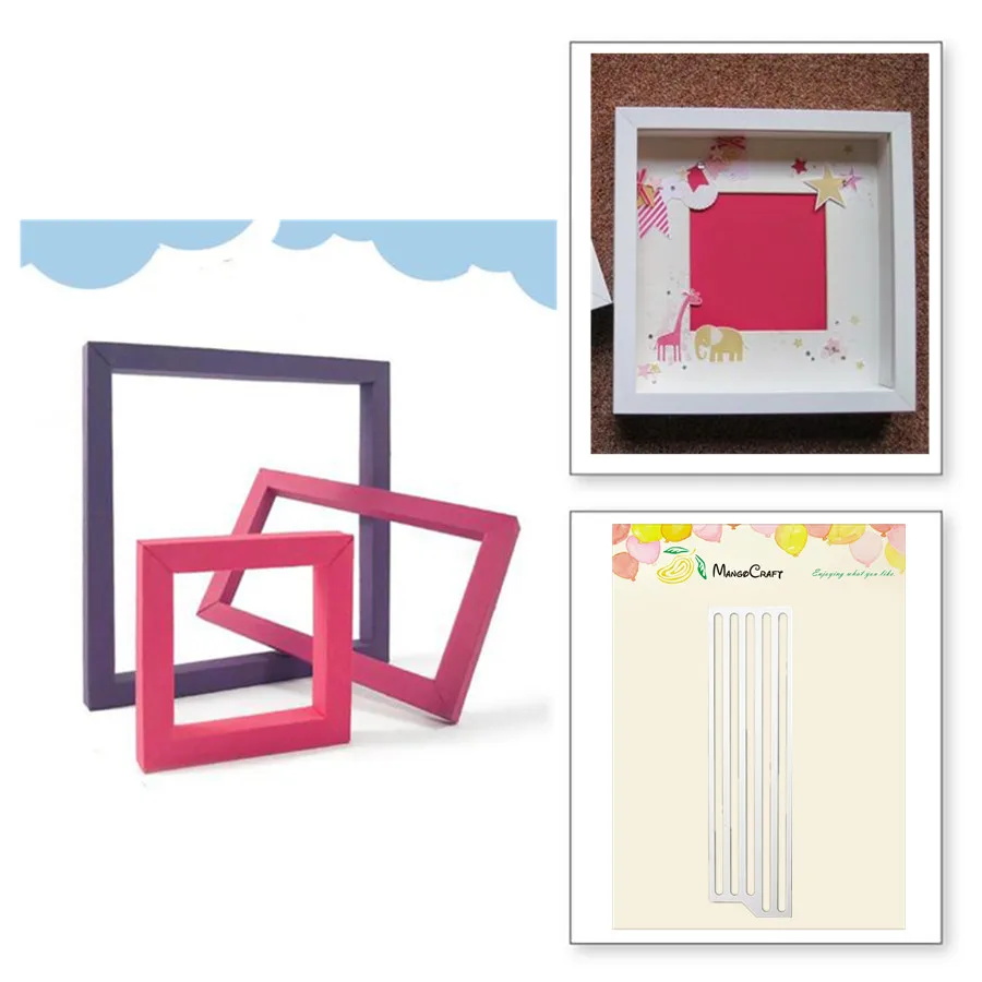 Picture frame Die Metal cutting dies frame craft cutting die embossing stencil for handmade