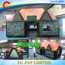 Воздуха до двери, 8x5x6 mH надувные паб палатка, надувные ирландский паб, надувные бар палатка