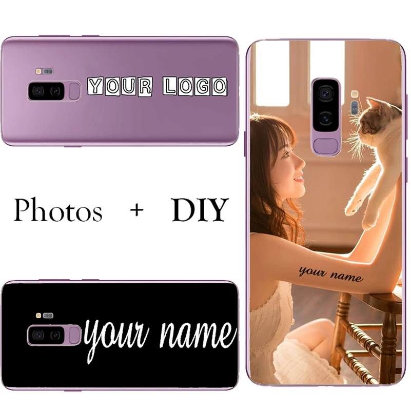 

Unique Personalized Customized DIY case transparent clear soft case cover for Samsung galaxy s8 S9 Plus Note8 Note5 Note 9 s6 s7