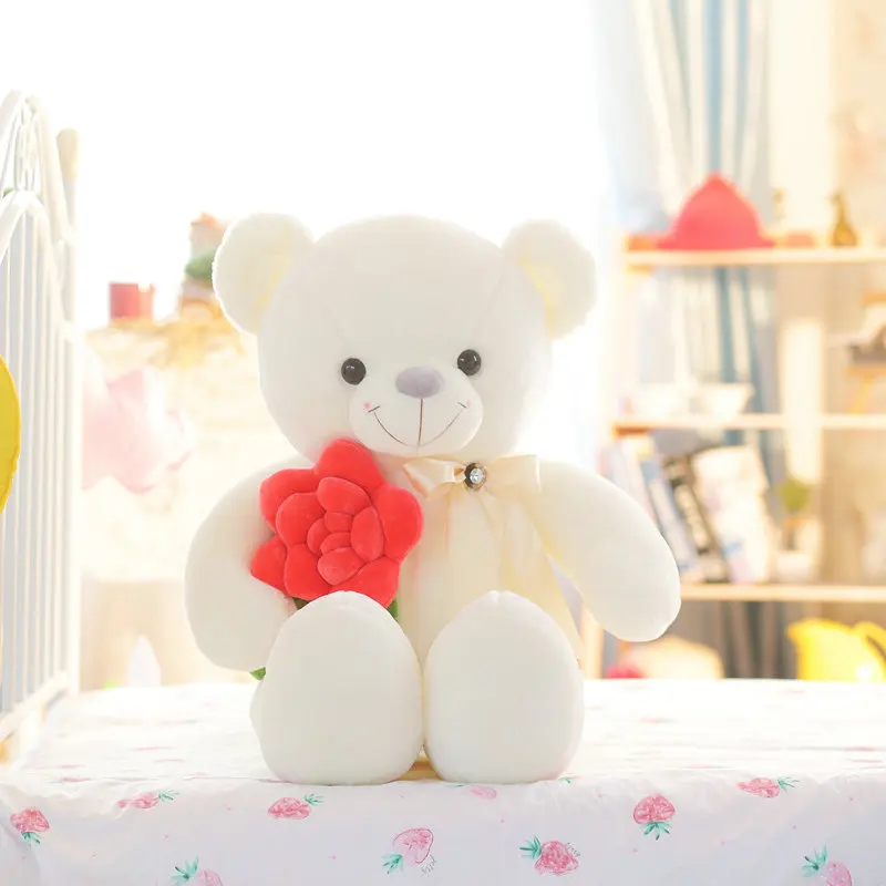 doll and teddy bear
