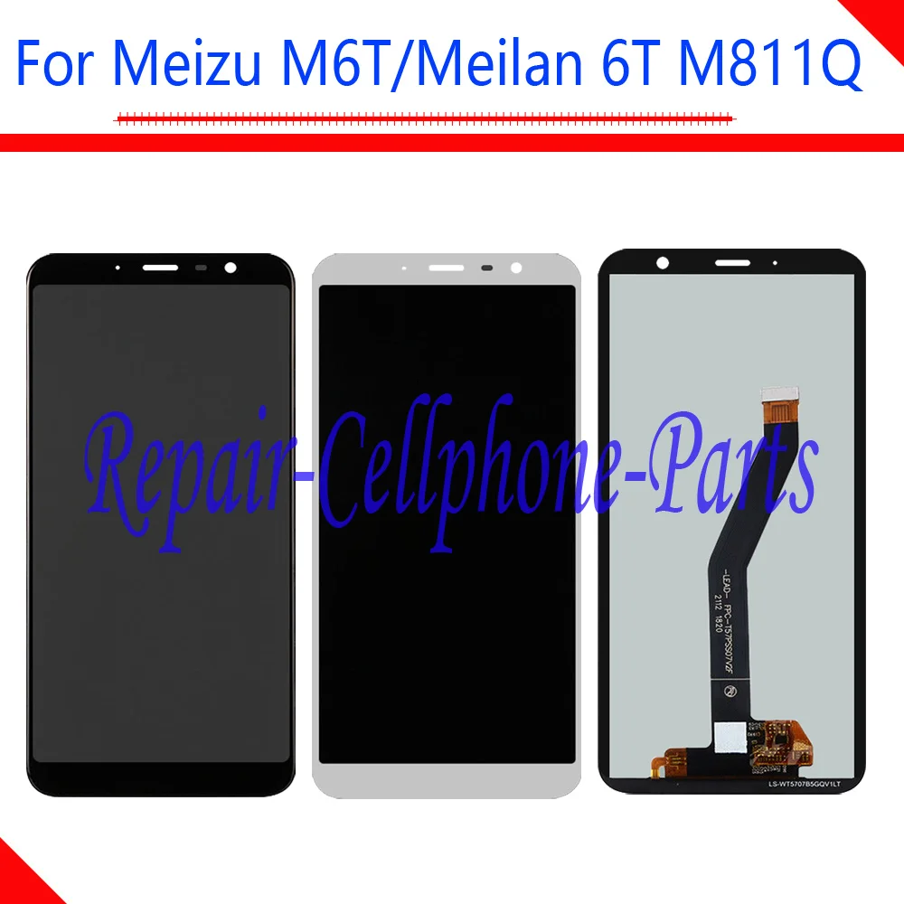 

5,7 дюймовый тест 100% Новинка для Meilan 6T M811Q M811H Полный ЖК-дисплей + фотография для Mei zu M6T