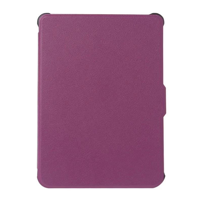 Для Kobo Clara Clear HD ультра тонкий чехол для смарт-телефона TPU кожаные защитные чехлы - Цвет: Фиолетовый