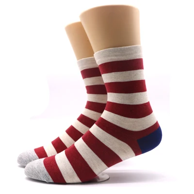 1 пара, мужские забавные носки с градиентными цветами, хлопковые носки, художественная повседневная одежда, носки для мужчин, геометрические новые Компрессионные носки, Meias - Цвет: style 19