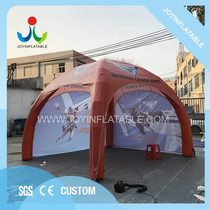 Waterproof Quick Automatic Opening Customized PVC Tarpaulin Inflatable Legs Dome Outdoor Tent 9