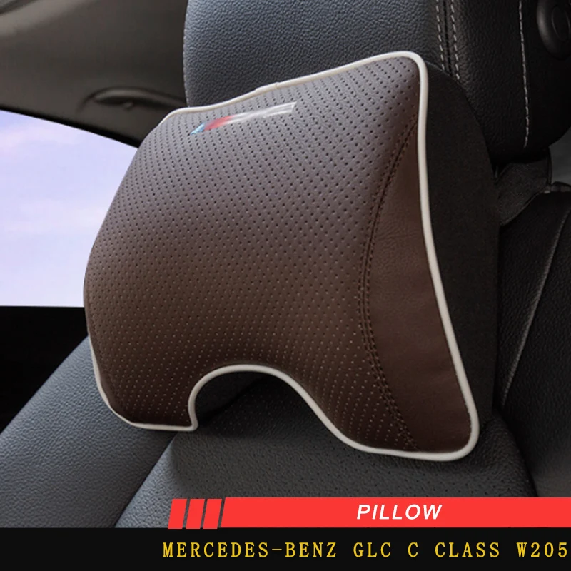 

For Mercedes Benz A B C E S Class GLA CLA G500 GLE GLC Auto Memory Cotton Pillow Waist Pillow Accessories