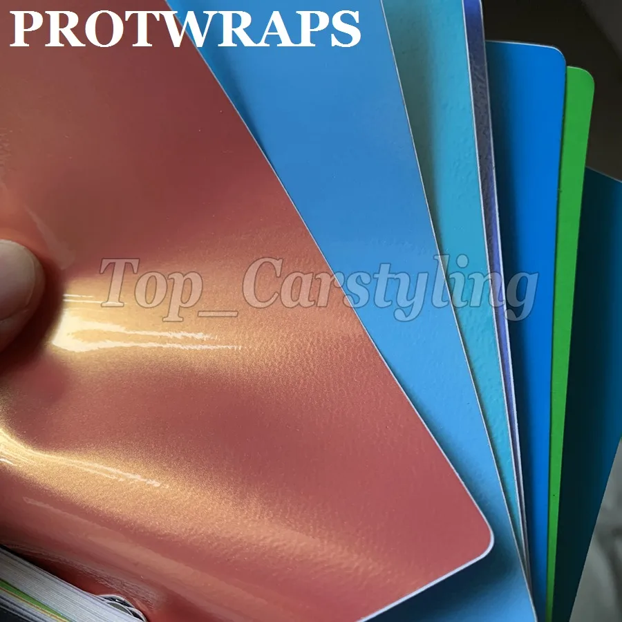 KM PROTWRAPS COLOR CAR WRAP SAMPLE SWATCH BOOKLET  (2)