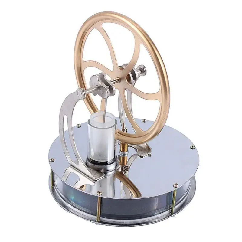 

Engine Model Heat Steam Educational Toys Low Temperature Mini Air Stirling Engine Model Heat Steam DIY Science Experiment Kit
