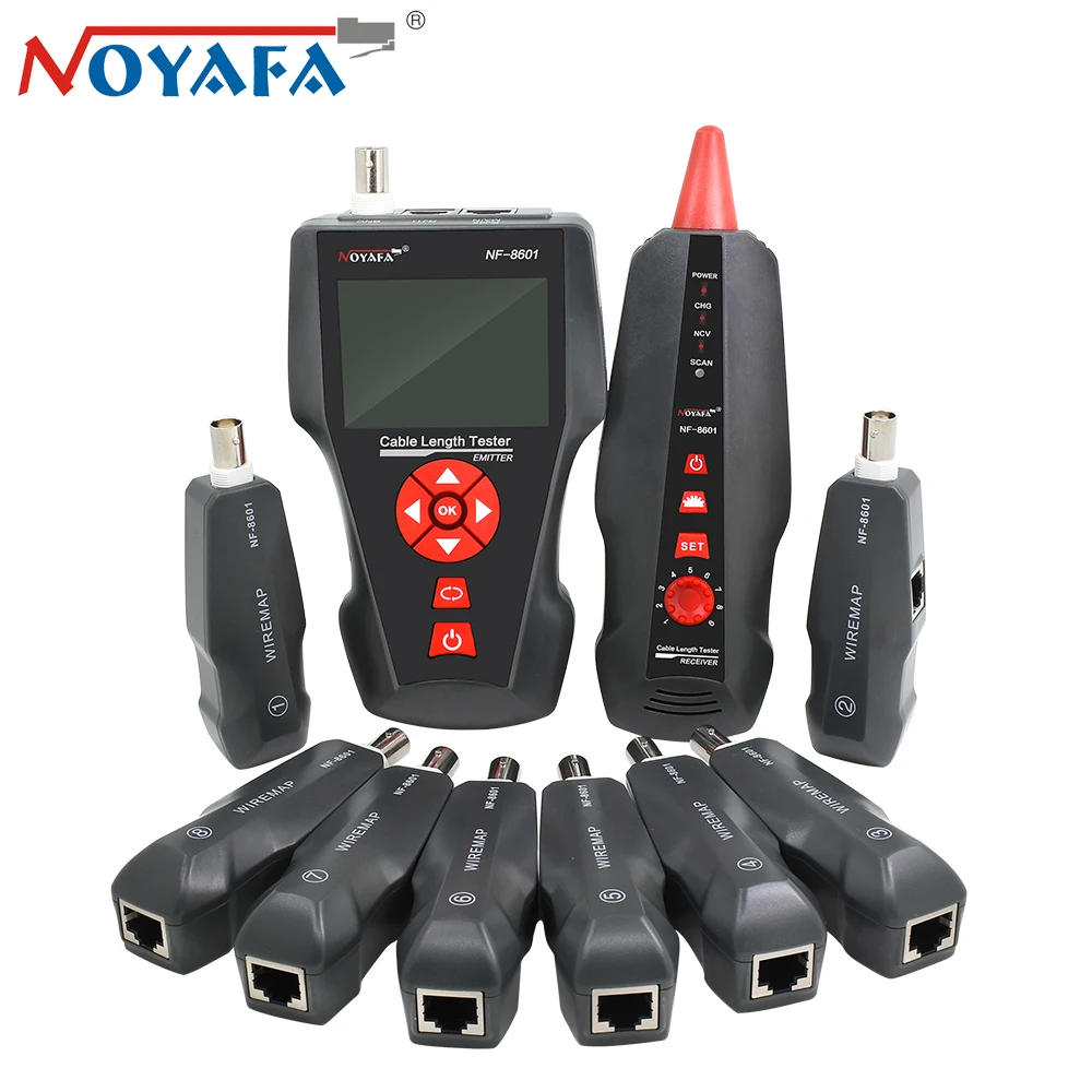  Original Noyafa NF-8601W Wire Tracker for BNC PING POE RJ11 Telephone Line RJ45 LAN Network Cable T